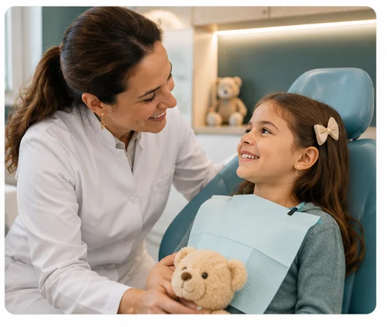 Odontopediatria na clínica